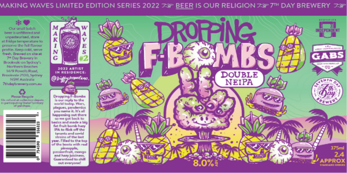 7th Day Brewery – Dropping F Bombs