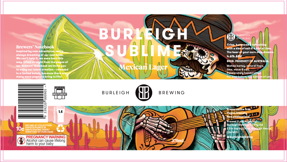 Burleigh Brewing Co – Burleigh Sublime