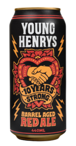 Young Henrys – ’10 Years Strong’ Barrel Aged Red Ale