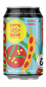 Stomping Ground Brewing Co – Wattleseed Stout – A Collaboration with Mabu Mabu and Blackhearts & Sparrows