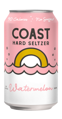Coast Hard Seltzer – Watermelon Hard Seltzer