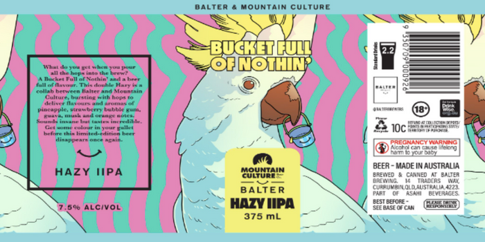 Balter Brewing x Mountain Culture- Bucket Full of Nothin’