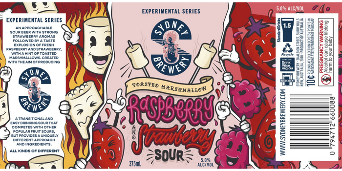 Sydney Brewery – Toasted Marshmallow Raspberry and Strawberry Sour