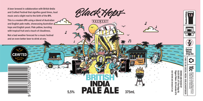 Black Hops Brewing – British India Pale Ale