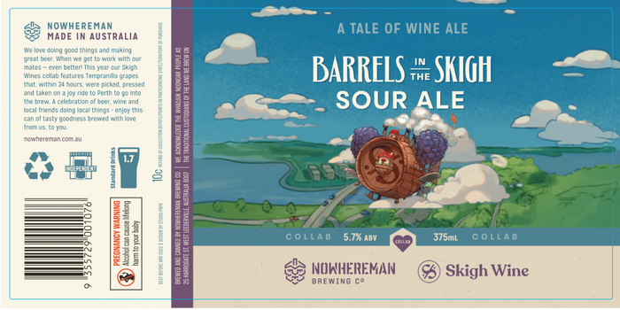 Nowhereman Brewing – Barrels In The Skigh Sour Ale