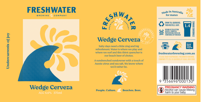 Freshwater Brewing – Wedge Cerveza