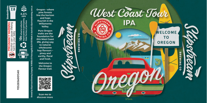 Slipstream Brewing Co – West Coast Tour IPA Oregon