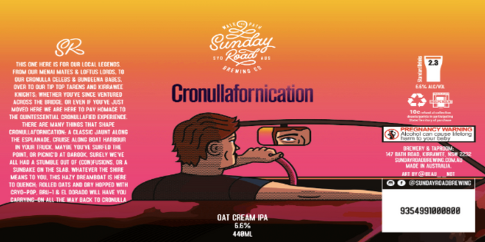 Sunday Road Brewing Co – Cronullafornication