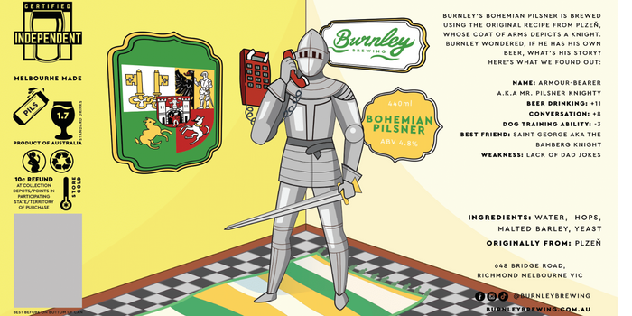 Burnley Brewery – Bohemian Pilsner