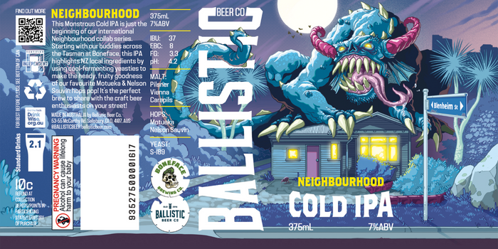 Ballistic Beer Co – Neighbourhood Cold IPA