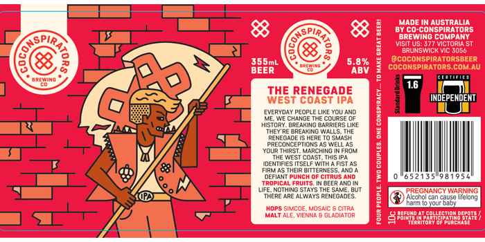 Co-Conspirators Brewing Co – The Renegade