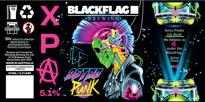 Blackflag Brewing – Astro Punk XPA