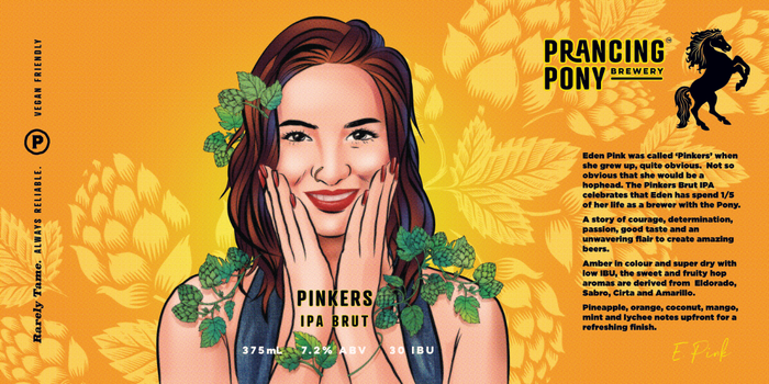 Prancing Pony Brewery – Pinkers Brut IPA