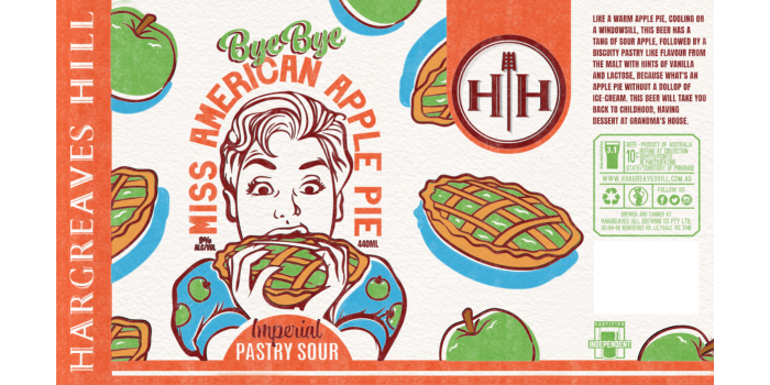 Hargreaves Hill Brewing Co – Bye Bye Miss American Apple Pie