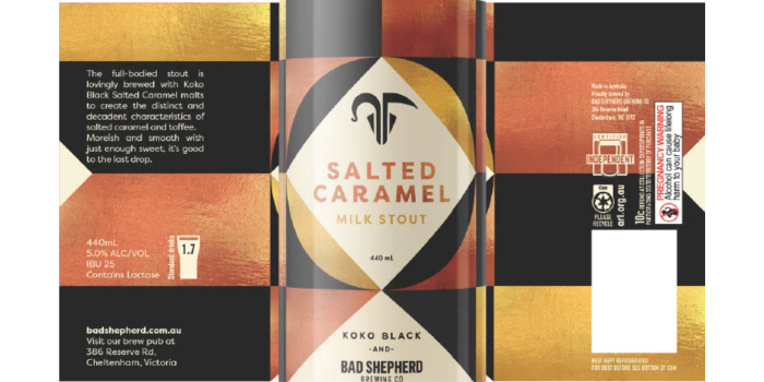 Bad Shepherd Brewing Co. – Salted Caramel Milk Stout