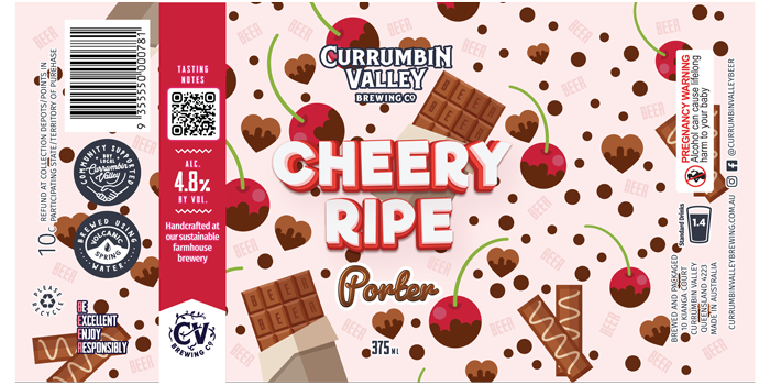 Currumbin Valley Brewing – Cheery Ripe Porter